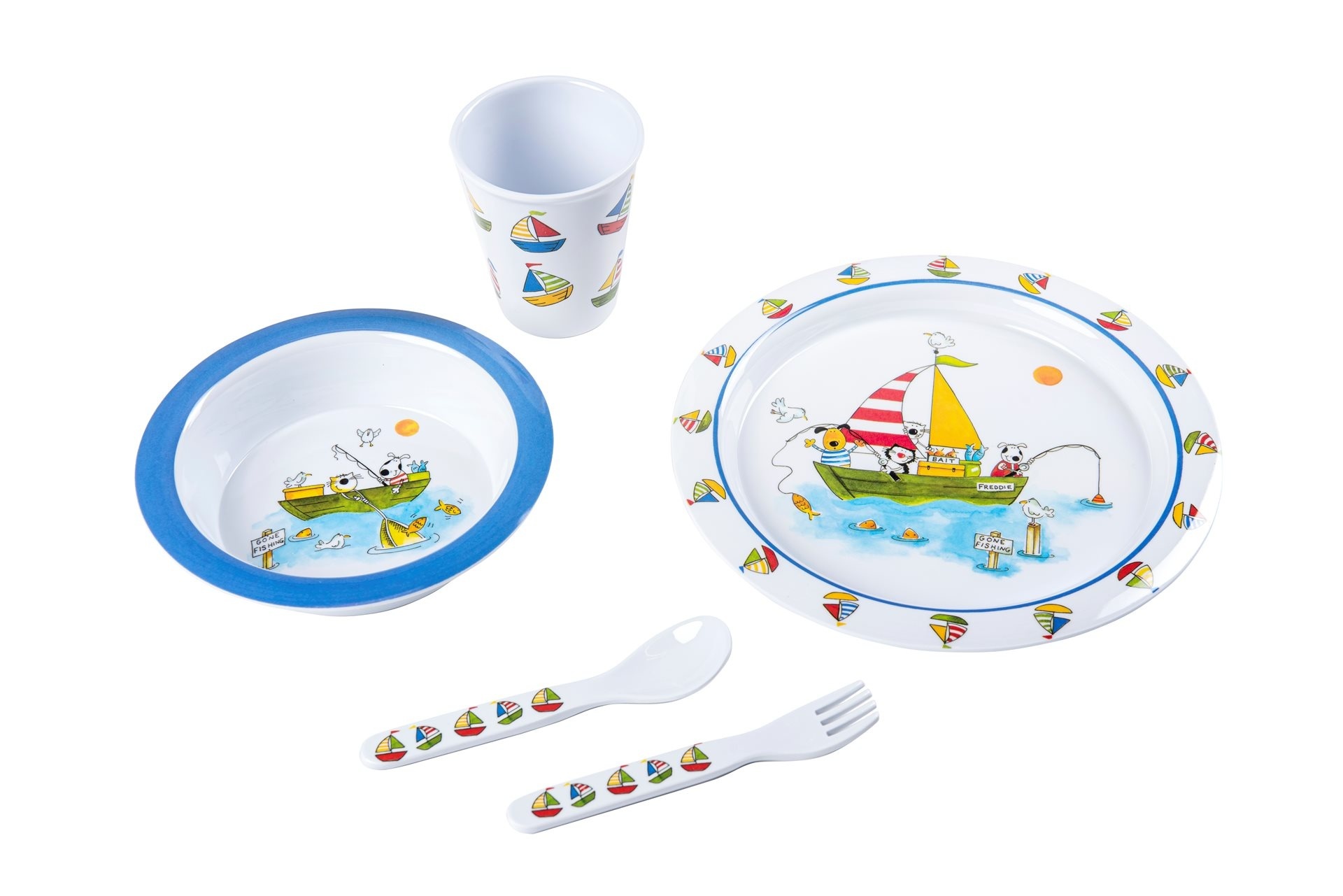 Flamefield Kinderservies set - 5 -delig