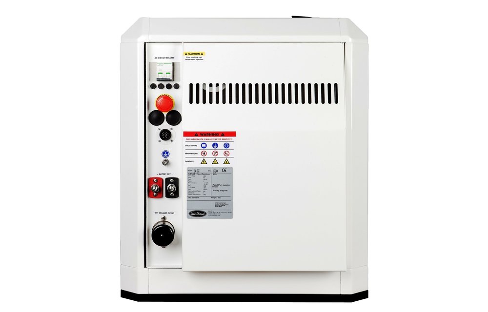 Solé Scheepsgenerator Mini 74 model 29 GSC  28 3kVA-28 3kW  1-fase  1500 omw./min