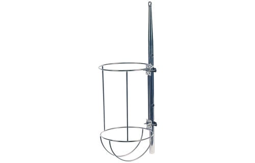 Allpa RVS Fenderhouder  recht model voor 1 stootwil  A=240mm  B=560mm (Majoni 5)