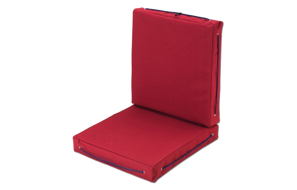 Allpa Klapbare zit- en ligstoel model Royal King rood