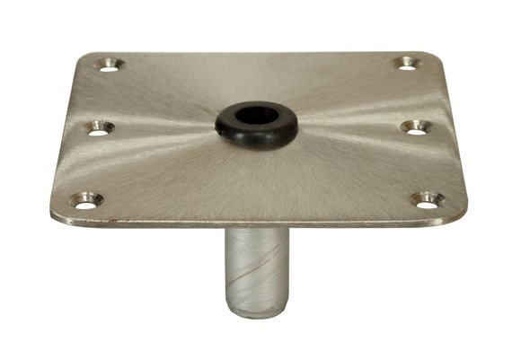 Allpa Hi-Lo voet 7x7 (178x178mm)  satin afgewerkt