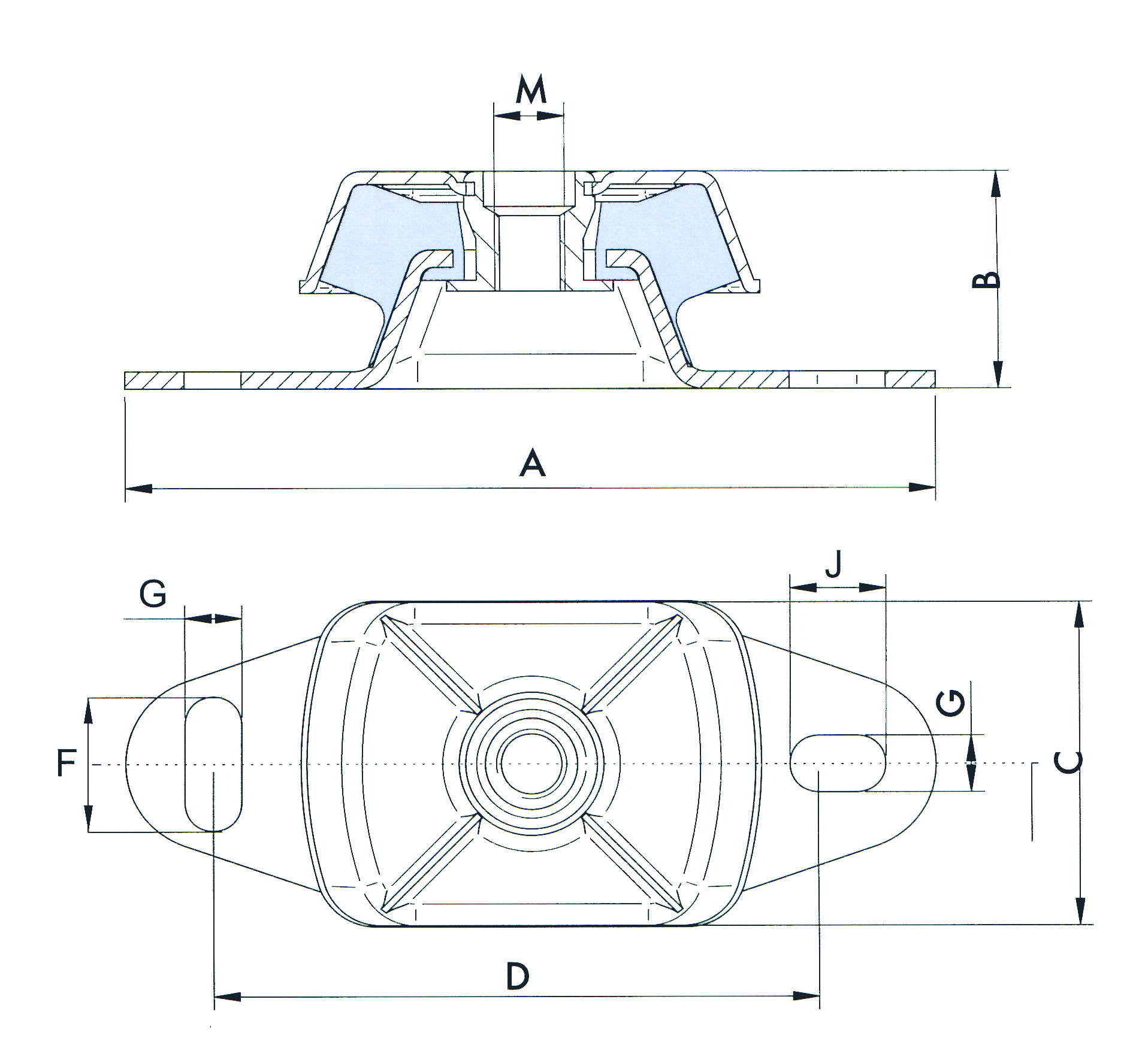 SeaStar Montagekit voor SH8050 incl. schroeven (831101) en afdekkap