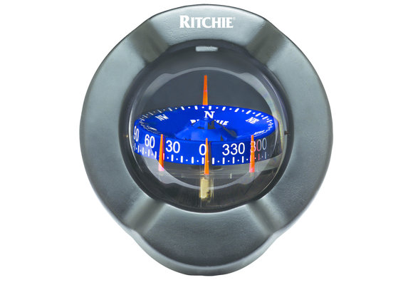 Ritchie Kompas model Venture SR-2 12V schotkompas roos Ø93 5mm / 5º zwart met clinometer
