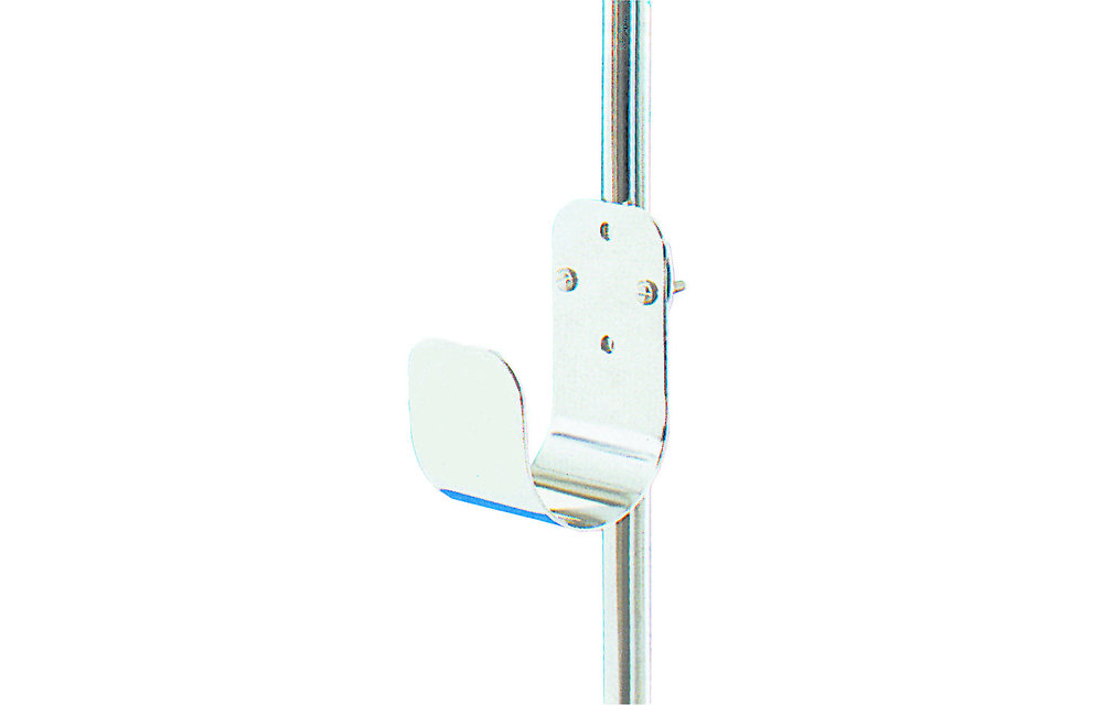 Allpa RVS Reddingsboei-ophangbeugel voor montage op Railing of Wand