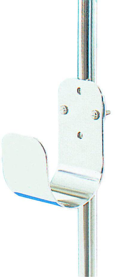 Allpa RVS Reddingsboei-ophangbeugel voor montage op Railing of Wand