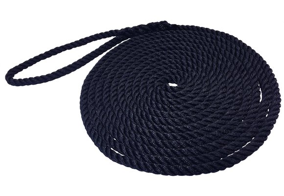 Landvast Blauw  Ø8mm  4,5mtr