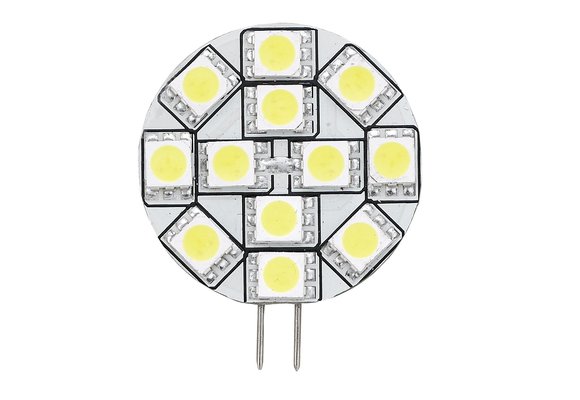Allpa G4 LED-vervangingslamp  zij-insteek  Ø31mm  12x0 2W  (2 5W) / 10-30V  warm white