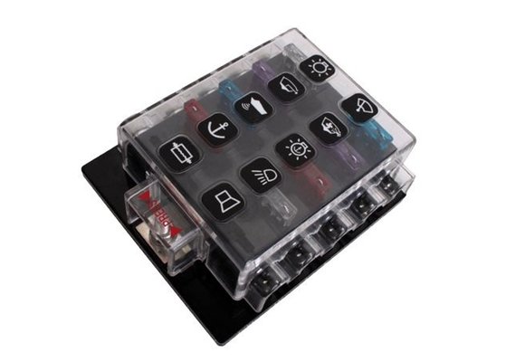 Complete zekering houder