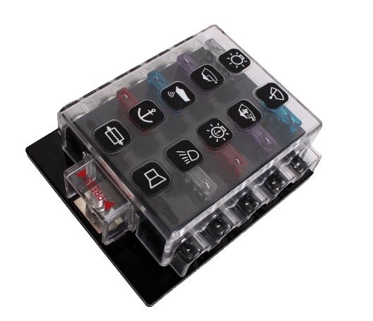 Complete zekering houder