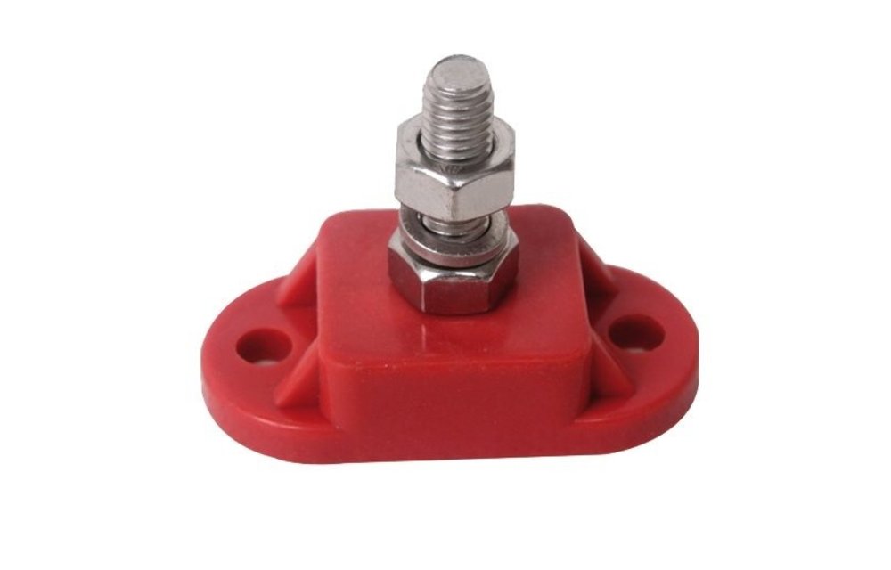 Geïsoleerde aansluitbout tinnenplaat op ABS basis