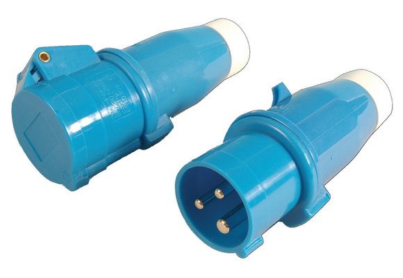 Allpa Eurostekker  mannelijk  230V  3-polig