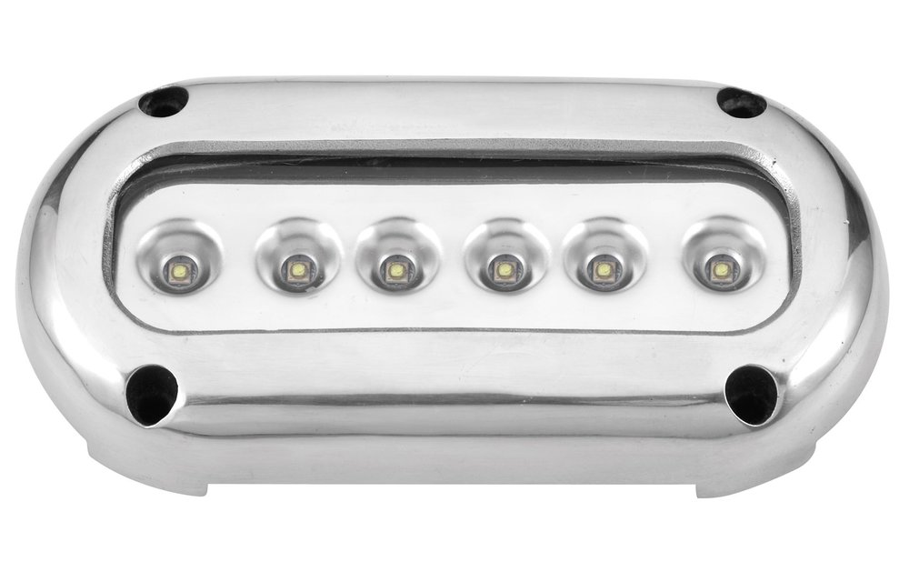 Allpa LED Onderwaterverlichting opbouw 10-30V / 14 2W LED 6x3W (Samsung 3535) lichtsterkte 603LM