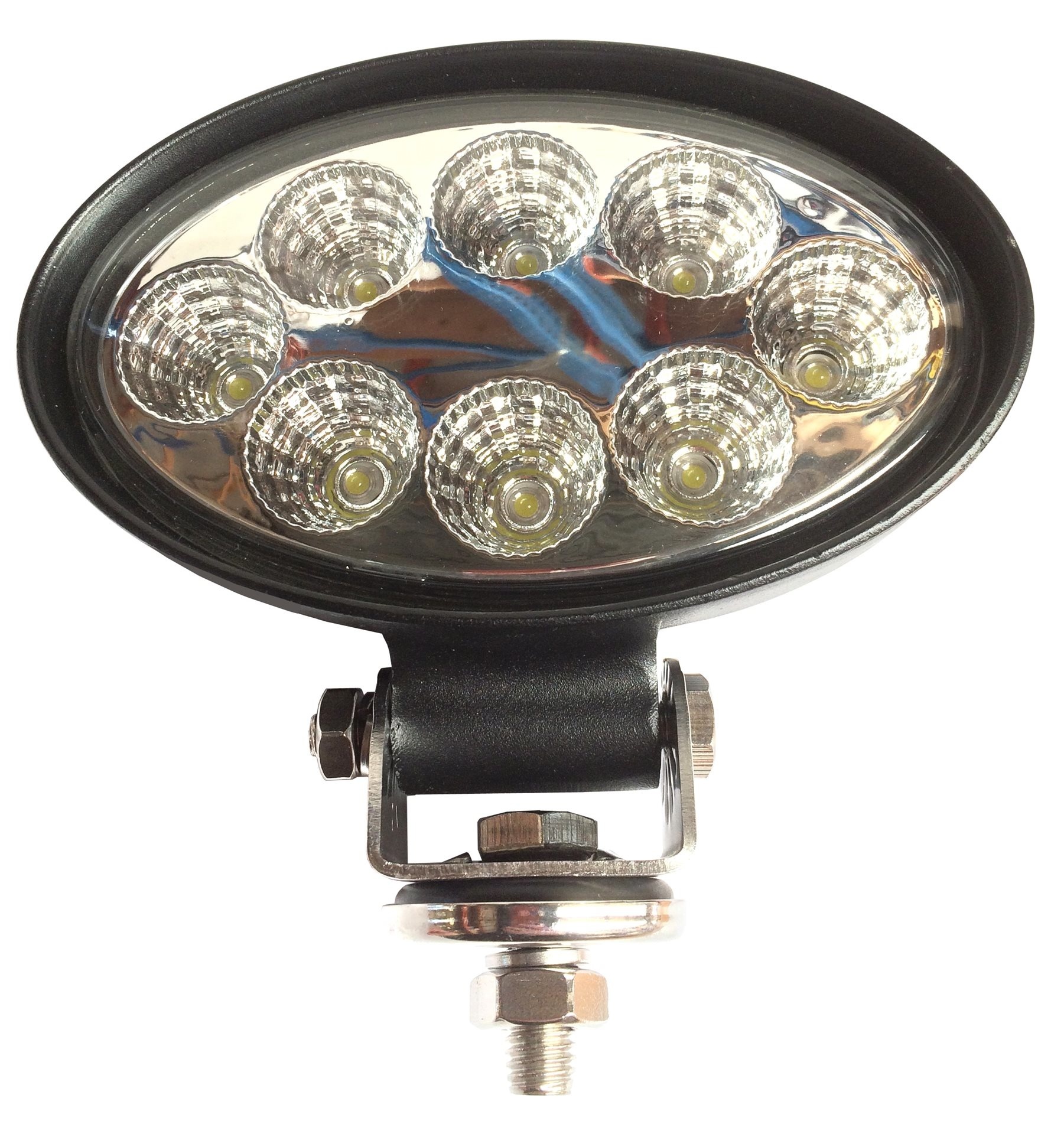 Allpa LED Dek- & Zalinglicht 8-30V LED 8x3W aluminium huis met verstelbare RVS-montagebeugel
