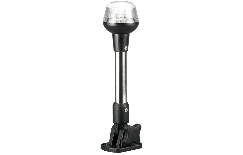Allpa LED Rondschijnend toplicht 12V 360º LED 1x 0 5W zwart huis met heldere lens H=635mm