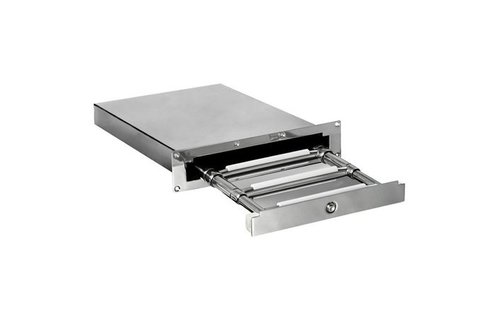 Allpa RVS Telescopische zwemtrap in cassette  3 o f 4-treden