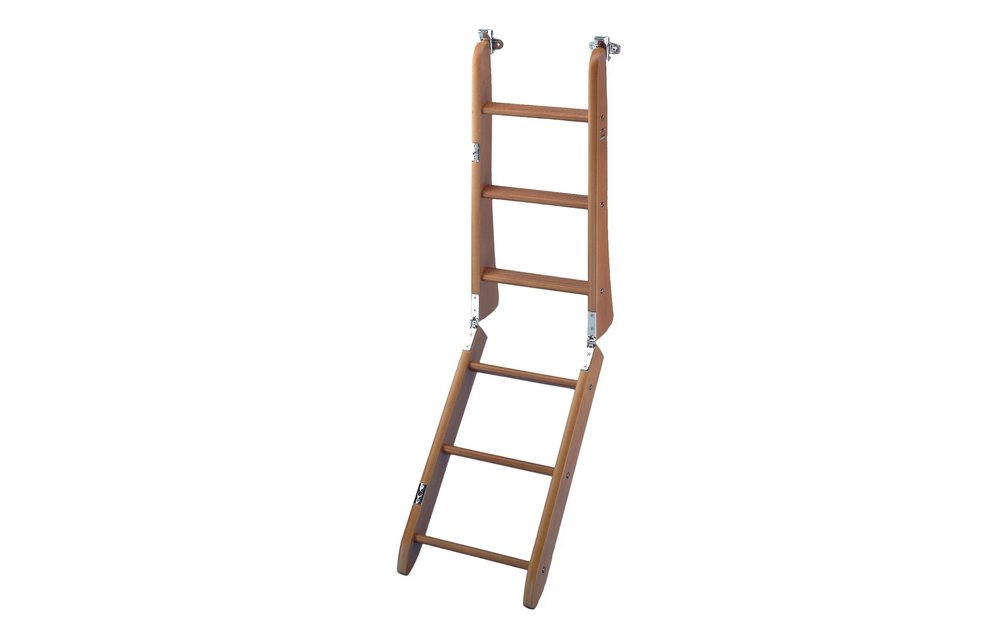 Allpa Houten Zwemtrap 3+3-treden met anti-slip