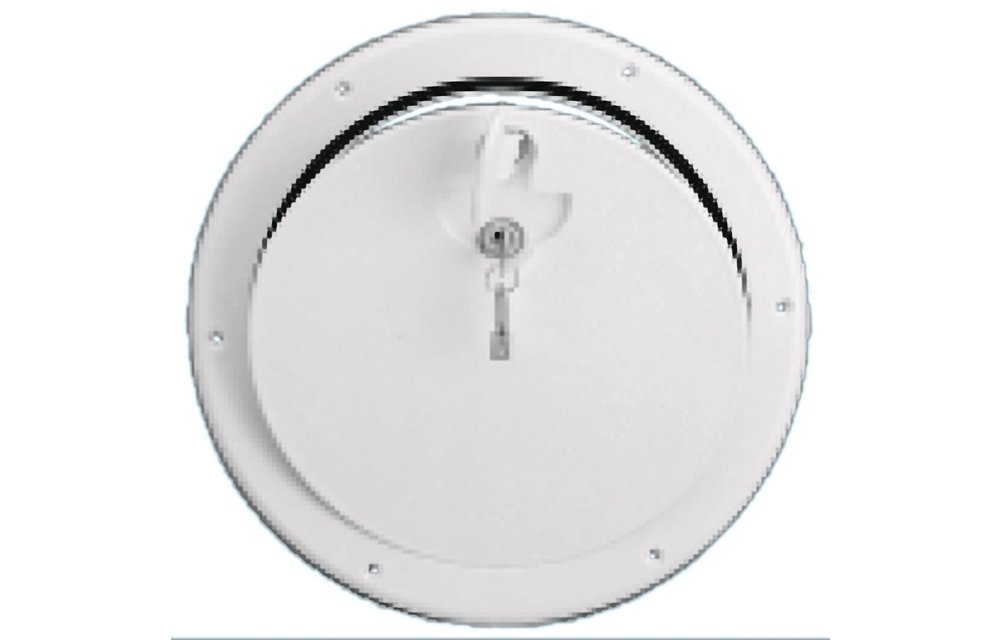 Kunststof Inspectieluik met slot 265mm