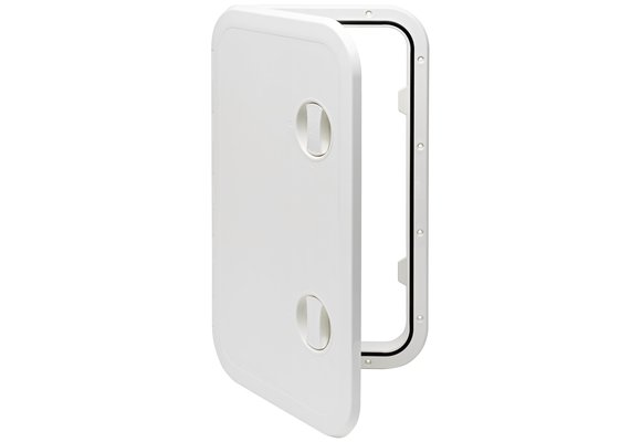 Kunststof Luik 606x357mm  2x sluiting