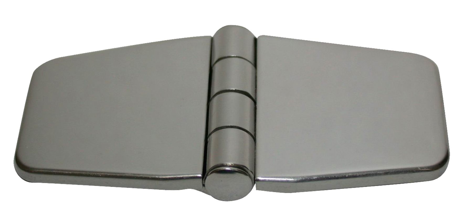 Allpa RVS Afgedekt kastdeurscharnier 76x37x2mm