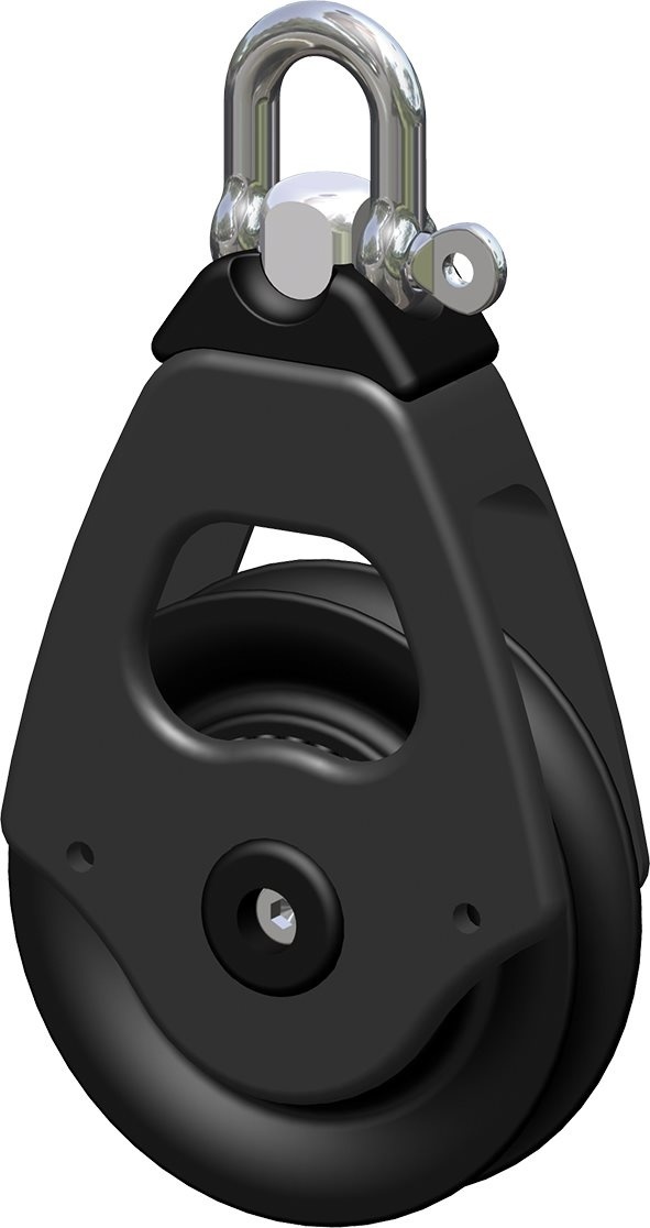 Antal Aluminium block serie OPF-70  kogelgelagerd  swivel block