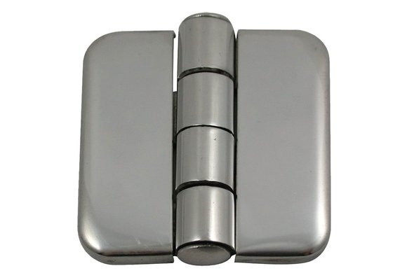 Allpa RVS Afgedekt kastdeurscharnier  37x36x2mm