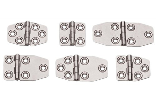 Allpa RVS Scharnier  73x45mm  Ø5mm (D)