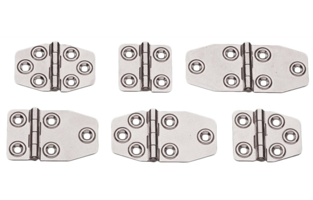 Allpa RVS Scharnier 44x45mm Ø5mm (B)
