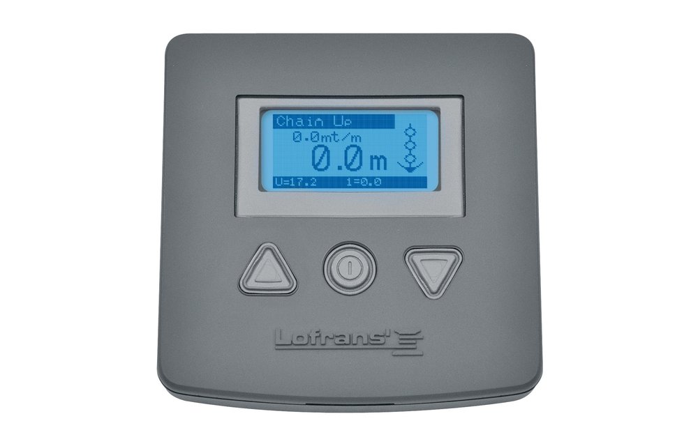 Lofrans - Windlasses Inbouw bedienpaneel met kettingteller model Iris (12V/24V)