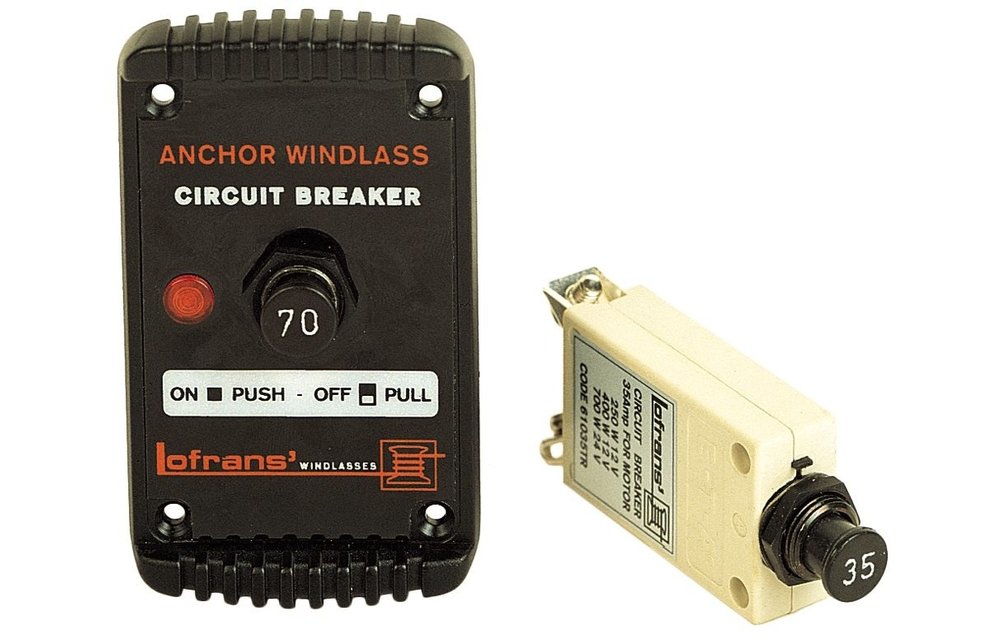 Lofrans windlasses Thermomagnetische zekering  70A