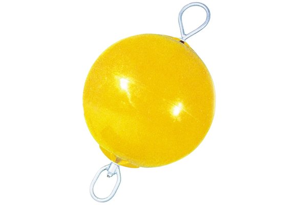 Ankerboei met doorlopende verzinkte nylon gelagerde stang.