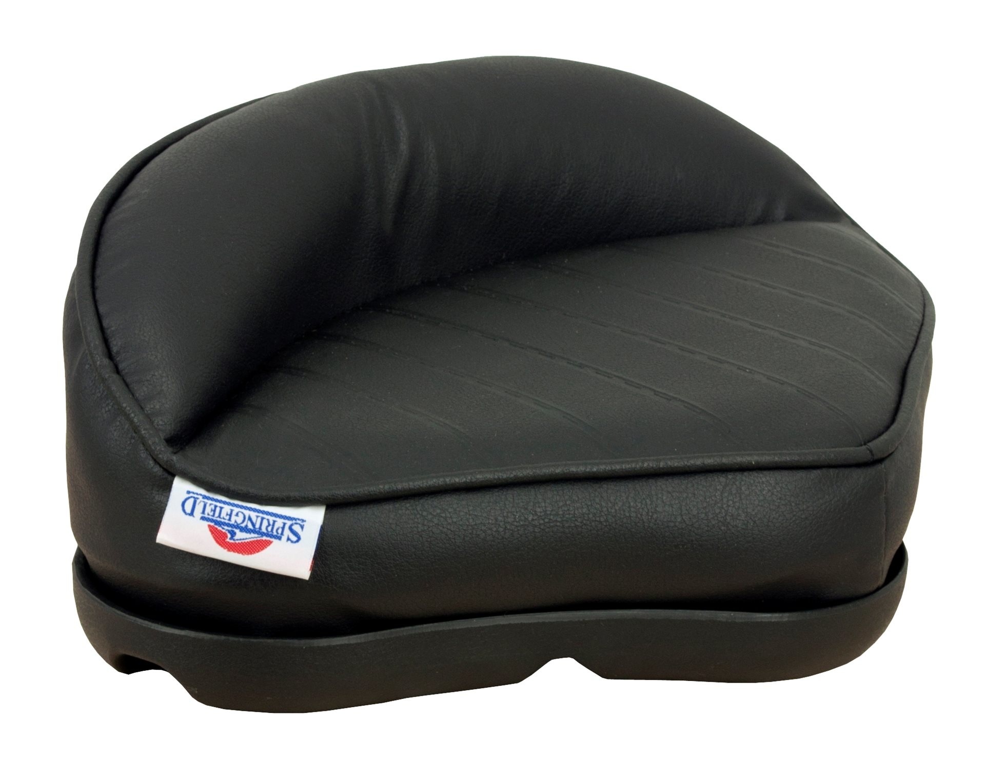 Allpa Plug-in Pro stand-up zitting van zwart kunstleer met plastic basis