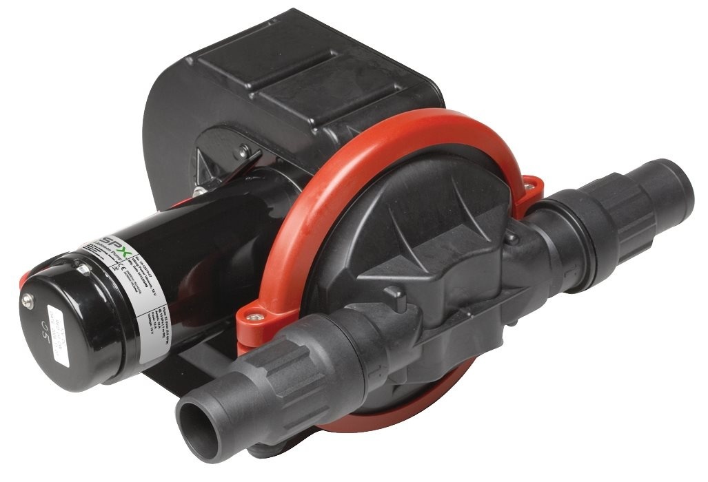 Johnson Pump Viking Power vacuüm  bilge-  vuilwater-  & toiletpomp  12V/3 5A  32l/min  aansl. 1-1/2