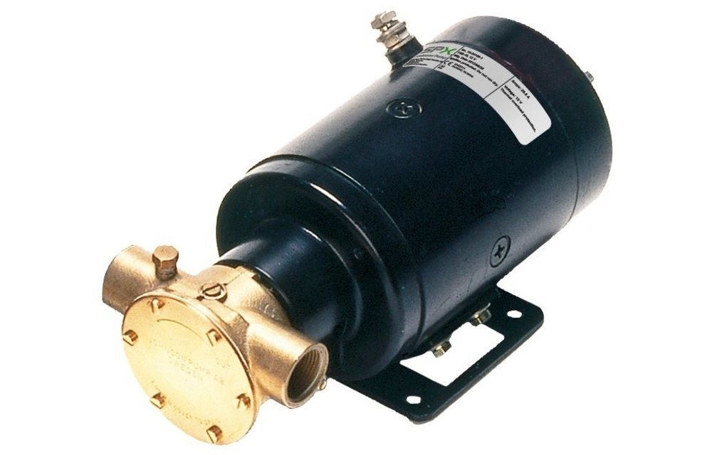 Johnson Pump zelfaanzuigende impellerpomp F5B-19  12V  55l/min  aansluiting 3/4 BSP