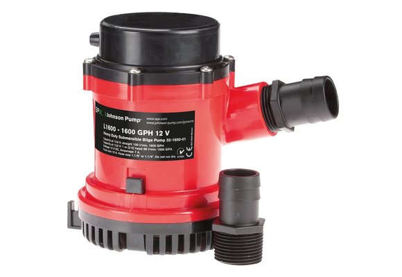Johnson Pump L-serie bilgepomp L1600  12V/7A  100l/min