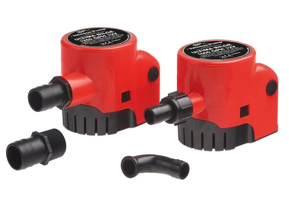 Johnson Ultima bilgepomp  600GPH  12V / 38 L/Min.