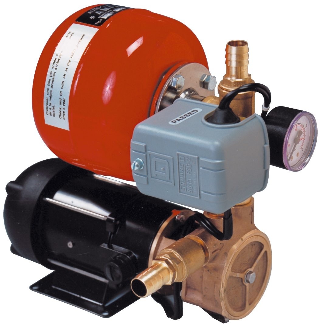 AMFA 66B Waterdruksysteem – Stalen ketel – Bronzen pomp