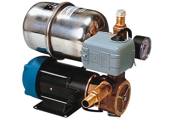 INOX 66B Waterdruksysteem – RVS ketel – Bronzen pomp