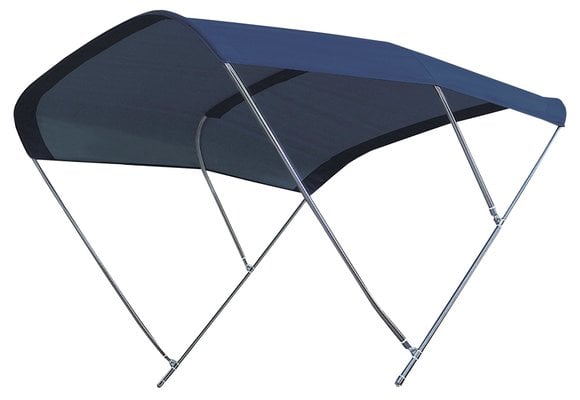 Allpa zonnetent model Biminox  230x235x145cm  navy; RVS-Beugels