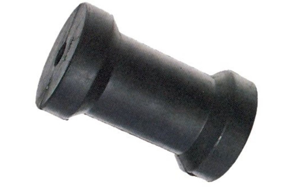 Allpa Kielrol L=127 gatmaat 16mm (gegoten rubber)
