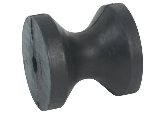 Allpa boegrol  76xØ76mm  gatmaat 12mm (gegoten rubber)