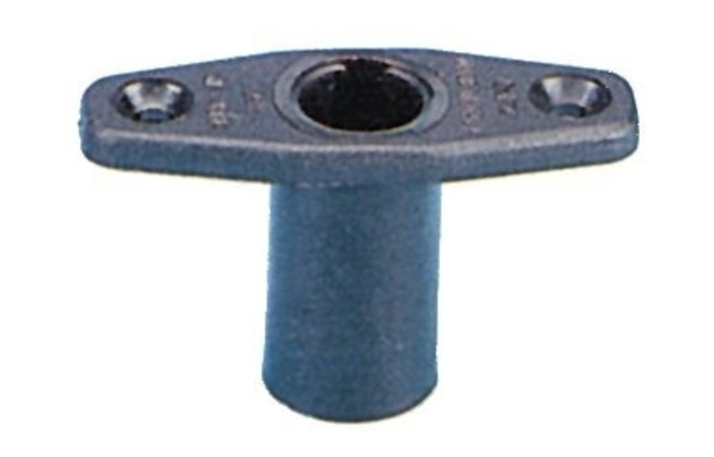 Allpa Kunststof dolpot haaks  Ø17mm  zwart