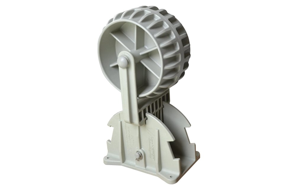 Allpa Transportwielen  solide kunststof wielen  max 100kg (opklapbaar)