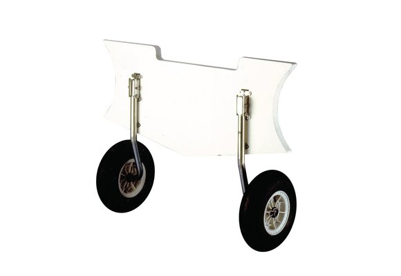 Allpa RVS transportwielen voor rubberboot  max. 150kg (opklapbaar)