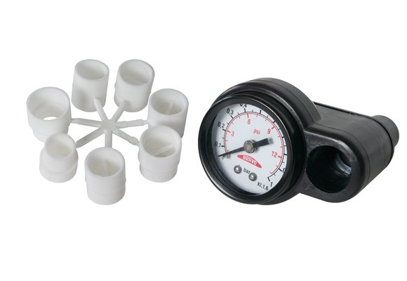 Allpa Manometer voor artikel 026004 & 026006 (inclusief adapter set)