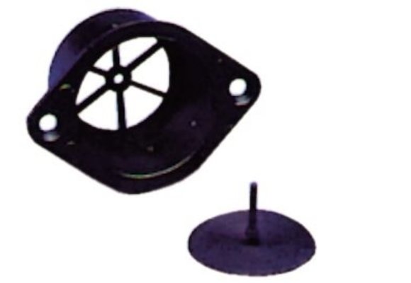 Allpa Zelflozer met terugslagklep  Ø35x38mm