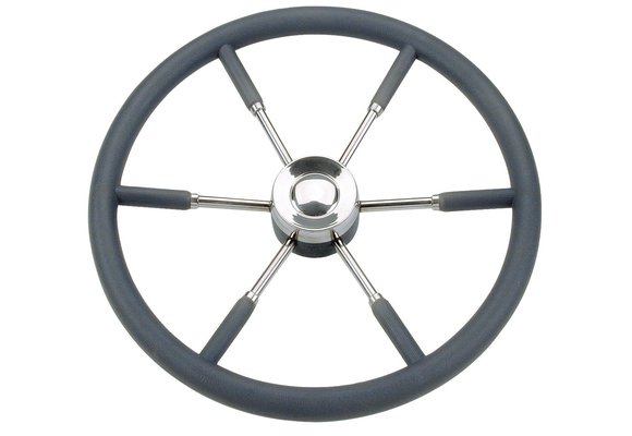 6-Spaaks stuurwiel type 9 RVS