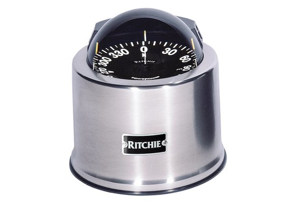 Ritchie Kompas Globemaster SP-5-B  12/24/32V  opbouw  Ø127mm / 2 of 5º  zwart (motor & zeil)