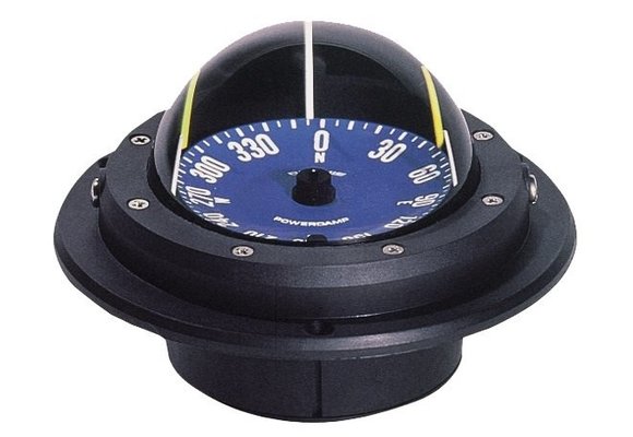 Ritchie Kompas model Voyager RU-90  inbouwkompas  roos Ø76 2mm / 5º  zwart