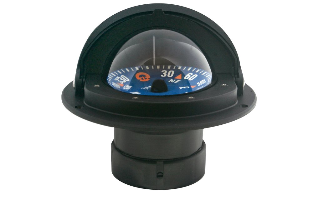 Allpa Kompas model 'eXtreme' inbouwkompas 12V roos Ø80mm (3) / 5º