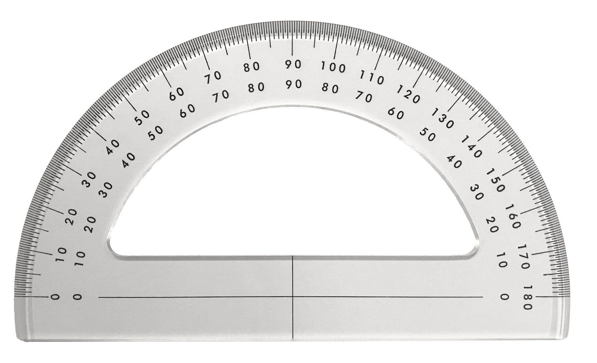 Allpa Plexiglas Goniometer 180° L= 150mm